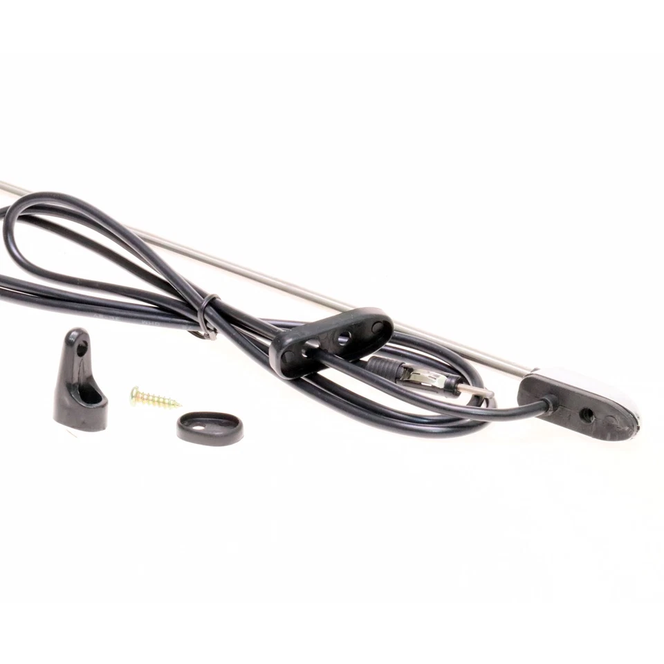 MAZDA RX-7 RX-4 RX-3 RX-2 R100 CROMO RADIO ANTENA PILAR 1 PIEZA 1970 71- 1989 Foto 3 de 4