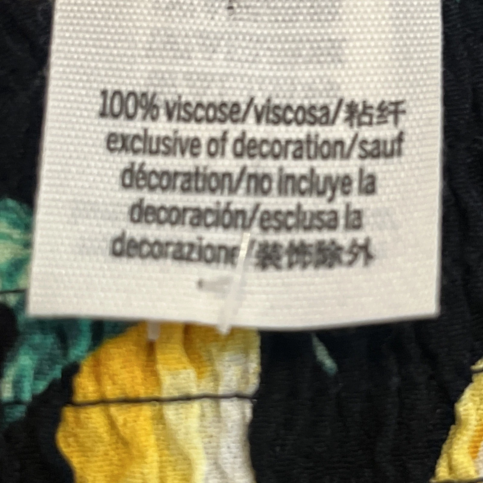 UNDERCOVER Abito rosa Victorias Secret stampa limone taglia grande. Logo sul retro