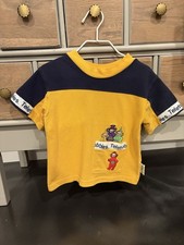 Teletubbies Vintage 1998 Ragdoll Childs 2T Toddler Kids Embroidered Pocket Shirt