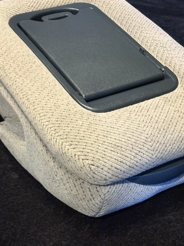 Chevrolet Silverado GMC Sierra CK 1500 95-98 beige tela consola almacenamiento OEM Foto 2 de 4