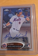2012 Topps Chrome - Kirk Nieuwenhuis #192 Rookie Autographs (AU, RC)