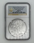 2012 (W) $1 American Silver Eagle NGC MS70 Early Releases West Point