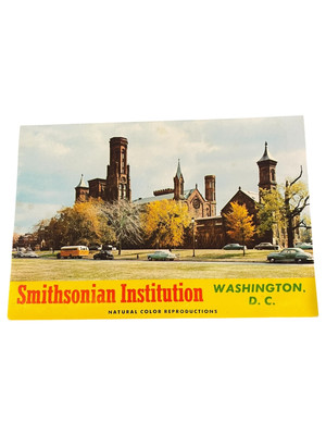 POSTCARD FOLDER-SMITHSONIAN INSTITUTION-WASHINGTON D. C.