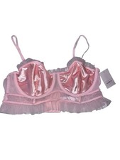 Auden Pink Bra Adjustable Straps Womens Medium Pink