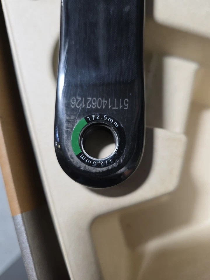 SRAM Force AXS Carbon D2 Dub 172.5mm 8-bolt Mount Crankset Used - Image 4 of 4