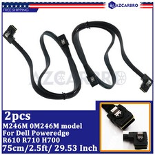New SATA Cables M246M 0M246M model For Dell Poweredge R610 R710 H700 SAS-A SAS-B
