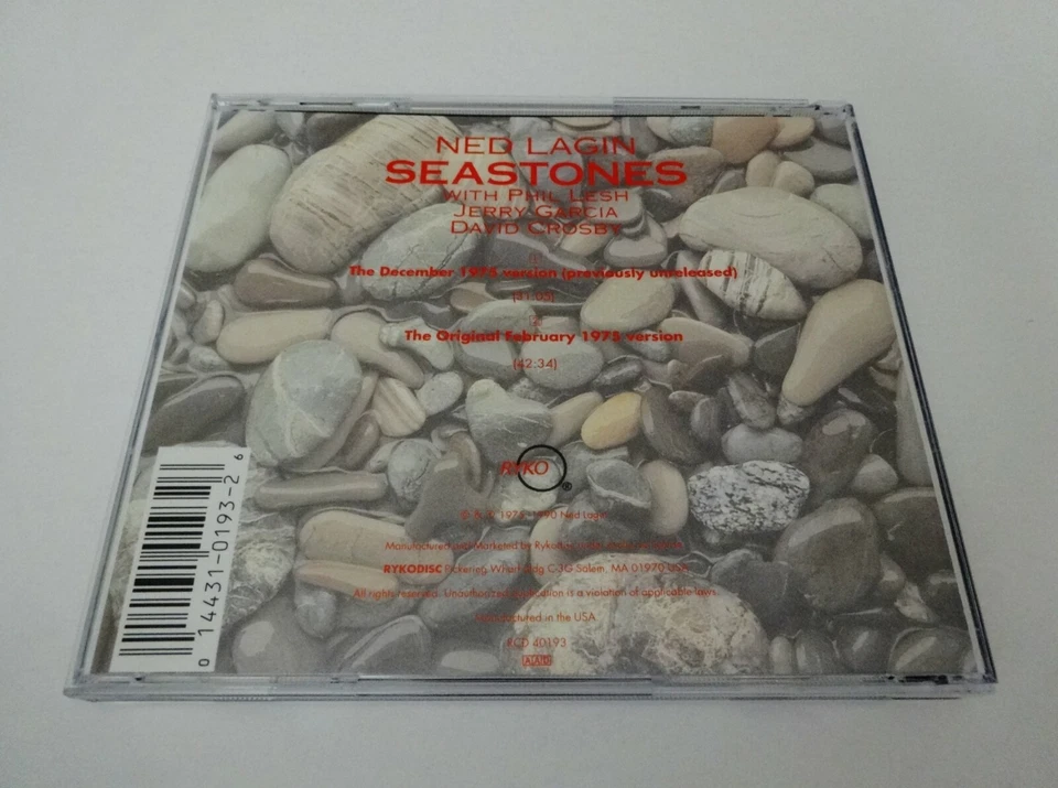 Seastones Ned Lagin CD 1975 Grateful Dead Jerry Garcia Phil Lesh David Crosby - Image 2 of 4