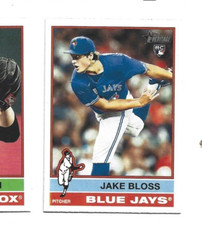 2025 Topps Heritage  Toronto Blue Jays Jake Bloss Rookie card