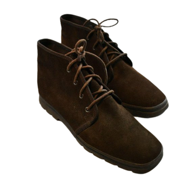 Keds Brown Suede Leather “Chukka” Ankle Boots Square Toe Booties Women's  Size 7 | eBay