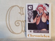 Chief Jay Strongbow 2022 Panini WWE Chronicles Bronze Parallel #98