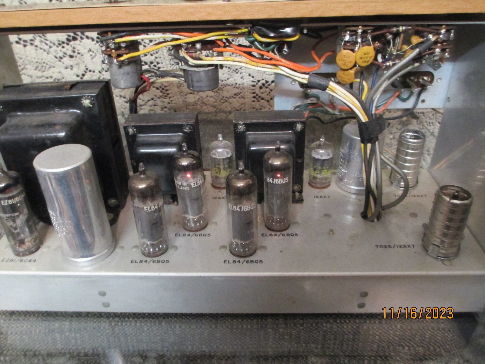 PILOT tube stereo integrated amplifier vintage amp eBay