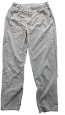 Vtg 80s PCH Pacific Coast Highway Stretch Waist Light Cotton Pleated Pants Retro