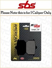 Harley Davidson Low Glide 1340 FXRS Low Rider 1985 [Rear SBS HHF Brake Pads]