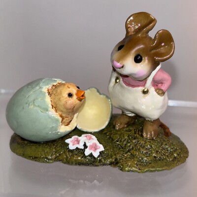 WEE FOREST FOLK  M-193 (1) Welcome Chick,  Mouse&Chick SeeDescription For colors