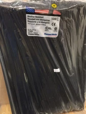 Thomas & Betts Ty-Rap TY28MX 14.2" 50lb UV Black 1,000/bag