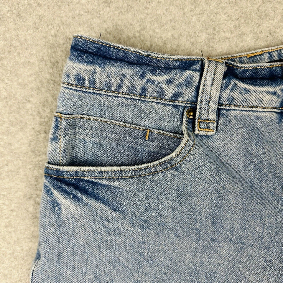 Rip Curl Epic Denim Walkshorts Size 30 Blue Tailored Fit Surf Wear Stretch - Image 3 of 4