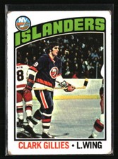 Clark Gillies 1976 Topps #126  Hockey Card