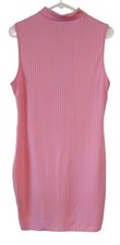 Blush Mark Dress 1X Mini Pink Bodycon Sleeveless 