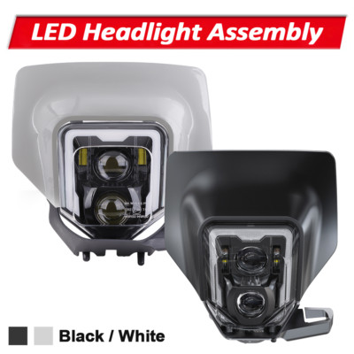 LED Headlight Assembly Fairing For HUSQVARNA TX125 TE 150 150i 250 250i 300 300i