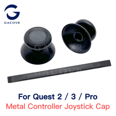 2Pcs/lot Rocker Metal Analog Joystick Thumbstick Mushroom Caps for Meta Quest 2
