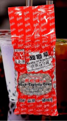 Black BOBA Tapioca Pearls Bubble Tea Ready in 5 Minutes 2.2 lbs. E-FA Brand