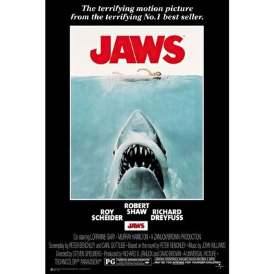 Jaws Der weiße Hai 68,8 x 101,3 cm Poster