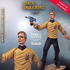 MARCO NAVAS STUDIO LIMITED EDITION HAND PAINTED SCIFI THE CAPTAIN