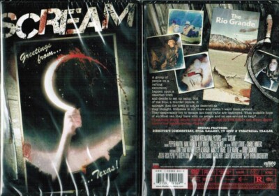 Scream New DVD From Shriek Show Horror Sci Fi Byron Quisenberry