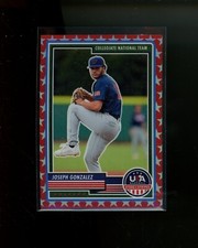 2023 Panini USA Baseball Stars and Stripes Red #68 Joseph Gonzalez /149