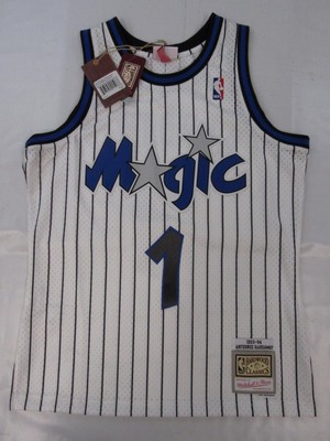 Maillot Swingman Orlando Magic Penny Hardaway 1994-95 Taille S Noir/bleu - Neuf, Mitchell & Ness