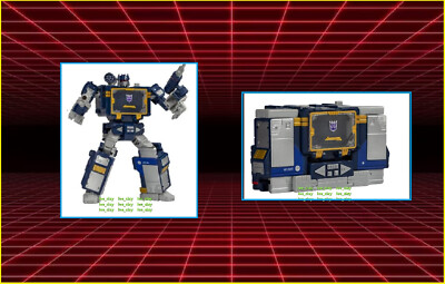 Transformers Legacy Evolution Soundwave Tape Deck ONLY NEW No cassettes Netflix