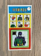 1967 Batman Slide Puzzle Batman Movie TV Game 1966 Adam West