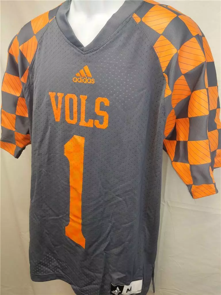 #1 Tennessee Volunteers Nike Alternate Game Football Jersey - Gray