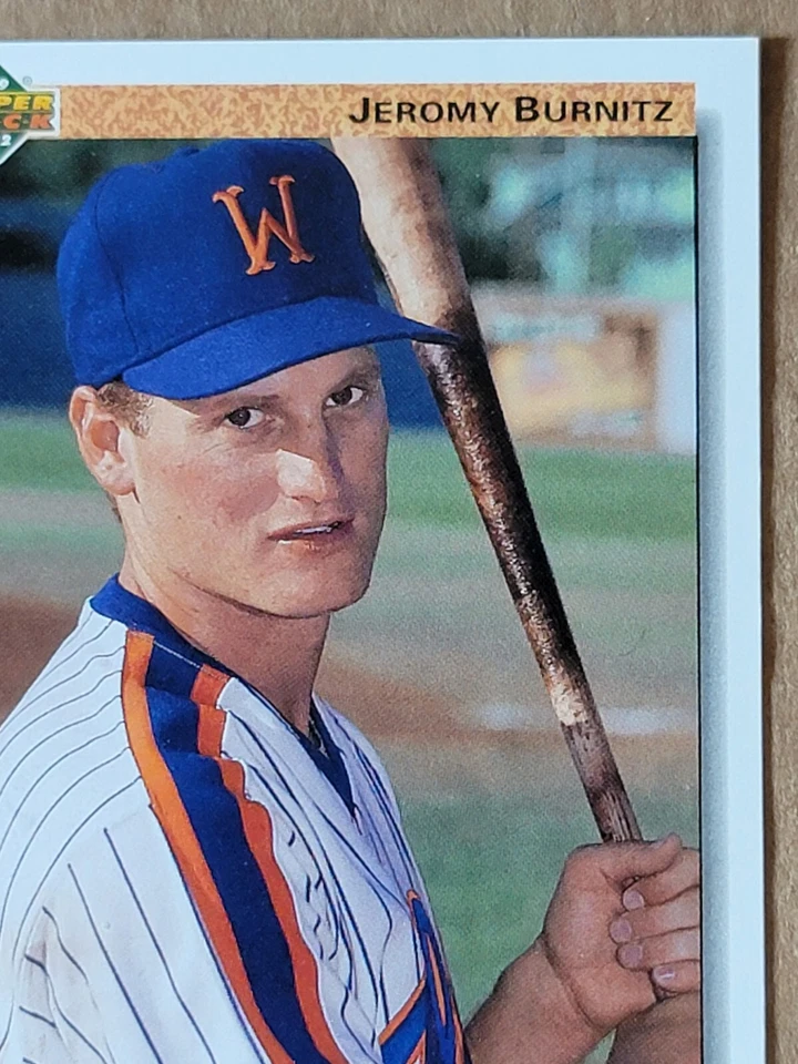 Jeremy Burnitz 1992 Upper Deck Prospect Baseball Card #65 New York Mets - Image 3 of 4