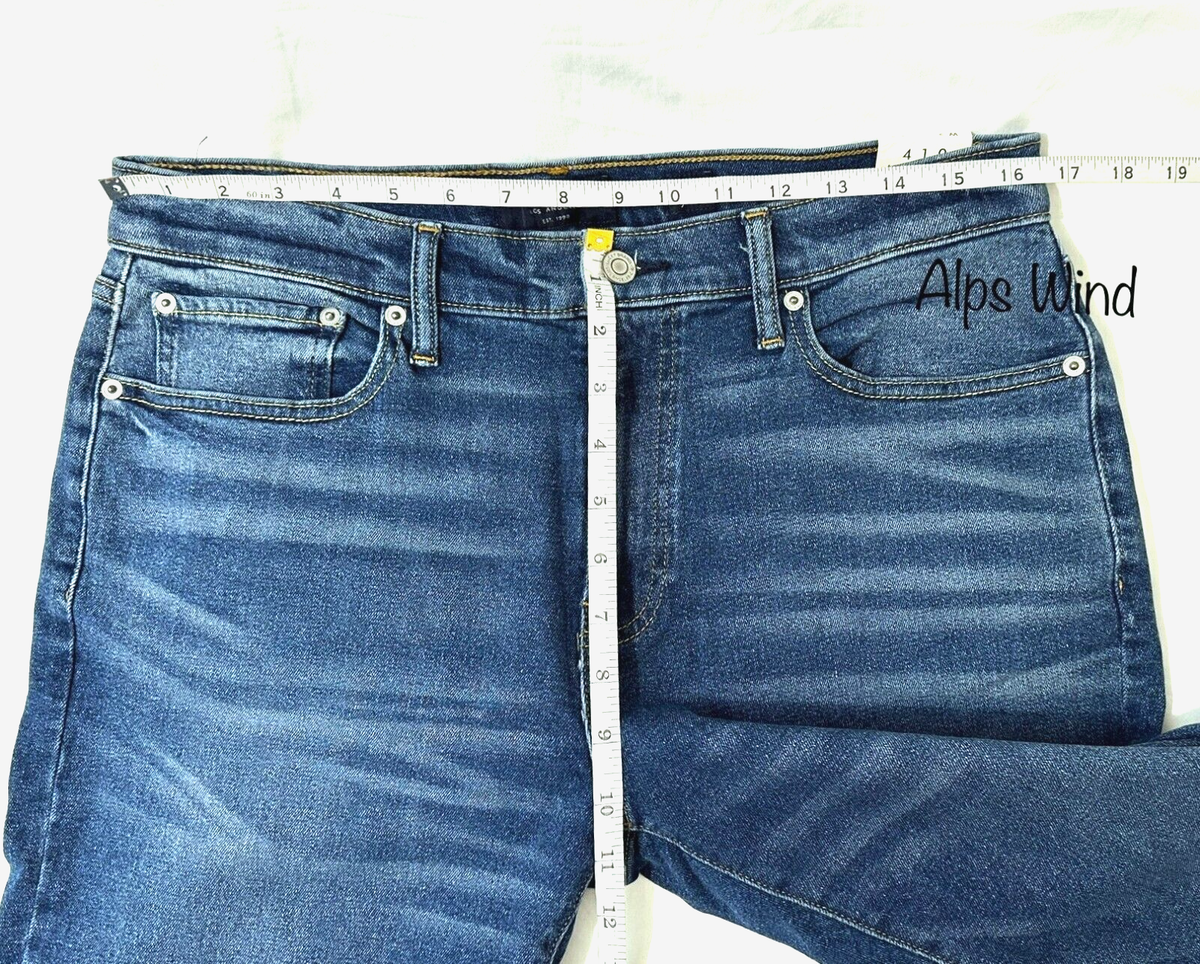 Lucky Brand Men's 410 Athletic Slim Distressed Leg Denim Jeans SZ. 33X32 NWT$99