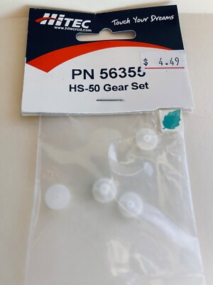 Hitec HS-50 Gear Set PN 56355