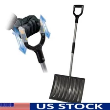 Bigfoot Shock Shield Snow Shovel Lightweight Durable Metal Edge D-Grip New