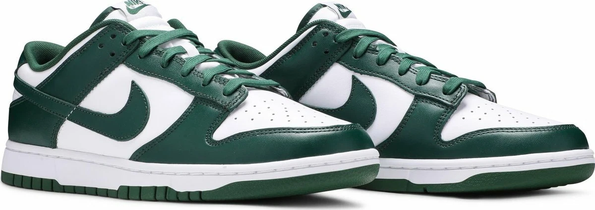 Nike Dunk Low Team Green Spartan Michigan State - UK 8 US 9 EU
