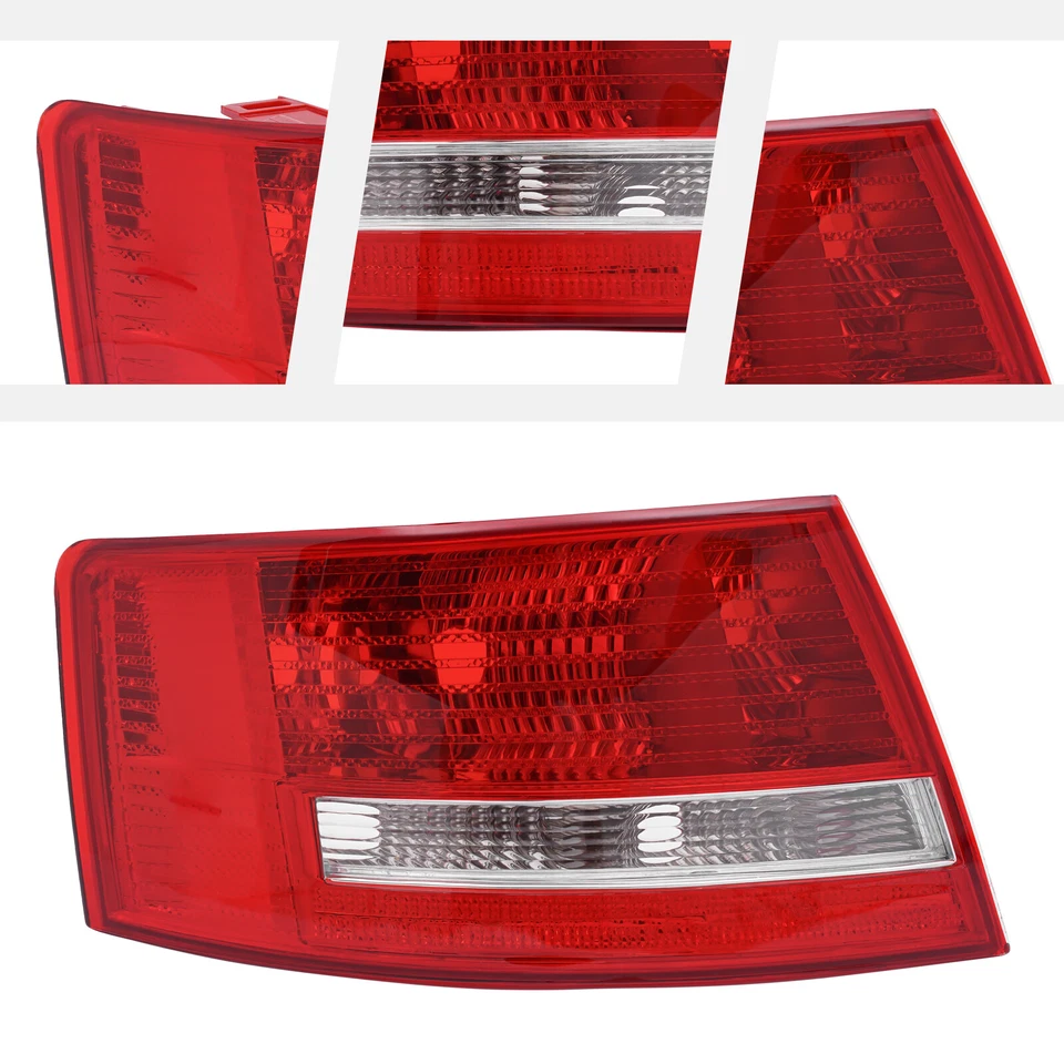 Driver Side For Audi A6 S6 A6 Quattro 2006 2007 2008 Halogen Tail Light Lamp - Image 3 of 4