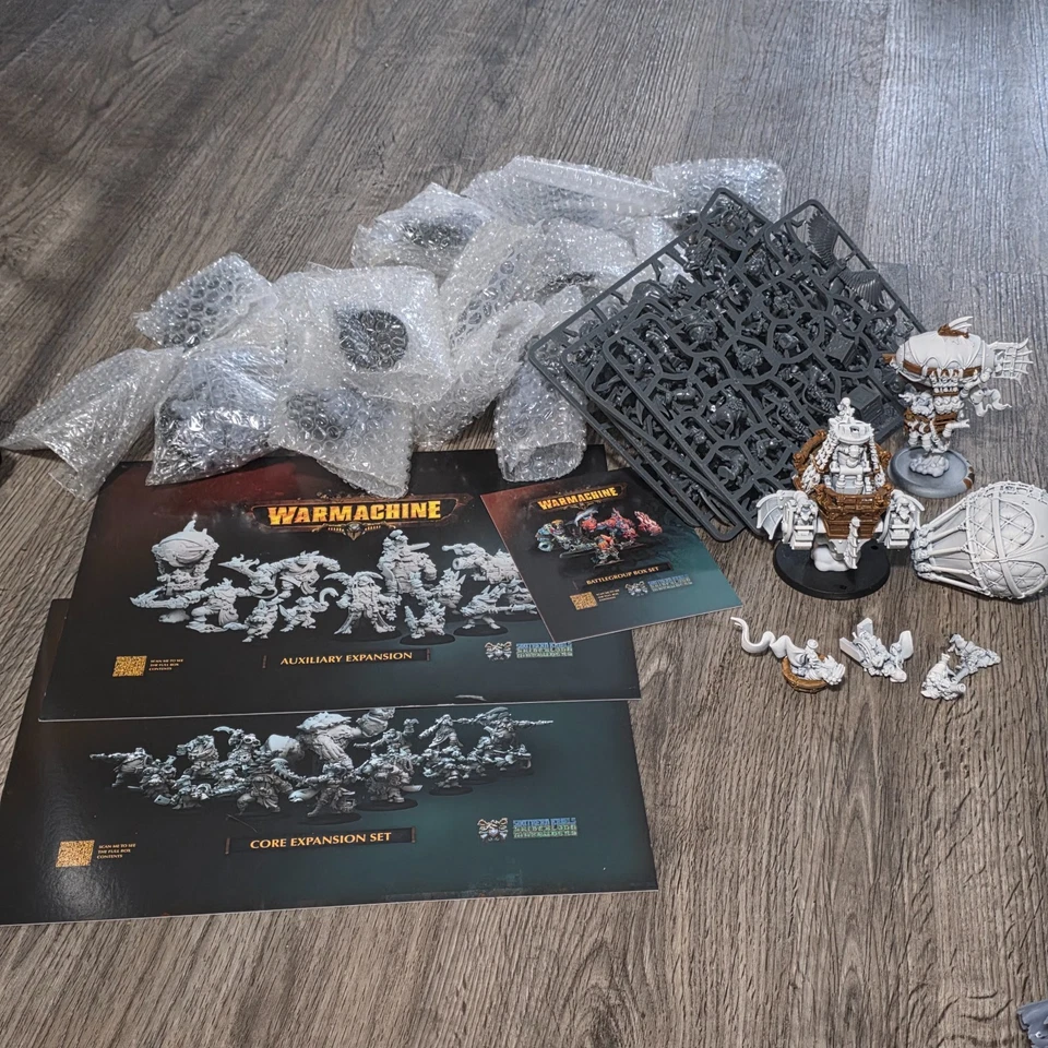 Steamforage Warmachine: Southern Kriels Brineblood Lote (Núcleo, Aux e muito mais!) - Imagem 4 de 4