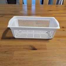 Techtongda Vegetable Chopping Cutting Drain Basket White Replacement Part