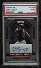 2023 Panini Prizm Signatures Grant McCray #SIG-GM PSA 9 MINT Auto 0e2x