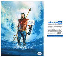 JASON MOMOA AUTOGRAPH SIGNED 8x10 PHOTO AQUAMAN JUSTICE LEAGUE ACOA