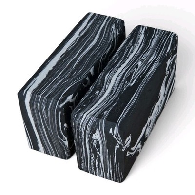 Yoga Block 2er/4/6/8/10 Set Pilates Meditation EVA Marmor Foam Blöcke Neu OVP