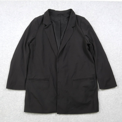 Allsaints All Saints Black Aleida Lightweight Jersey Blazer Women's Size 10