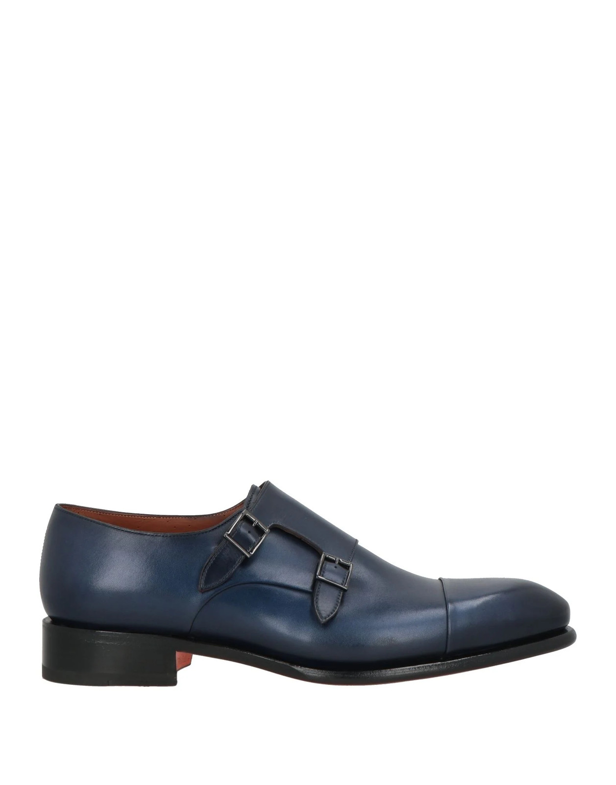 Santoni - Men - Leather Loafer - Blue