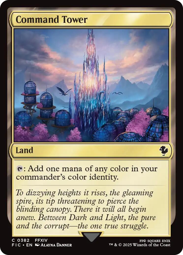 Command Tower (0382) Commander: FINAL FANTASY 382