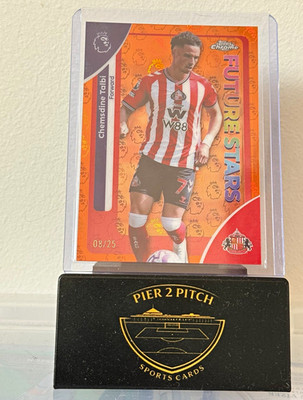 Topps Chrome Premier League Future Stars Chemsdine Talbi Orange /25 #170
