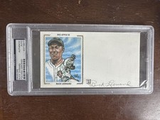 Buck Leonard Autograph Signed Cachet Envelope PSA/DNA