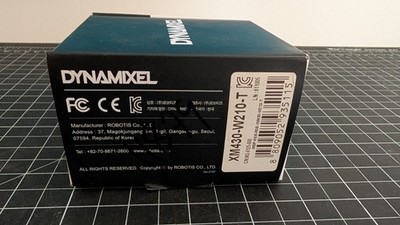 NEW Robotis Dynamixel XM430-W210-T Robotic Actuator (TTL) - CAN SHIP IMMEDIATELY